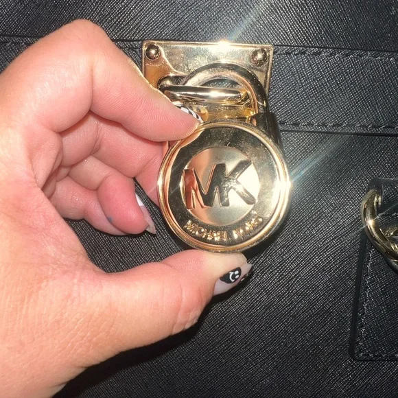 Michael Kors, Black Handbag - Picture 8 of 14